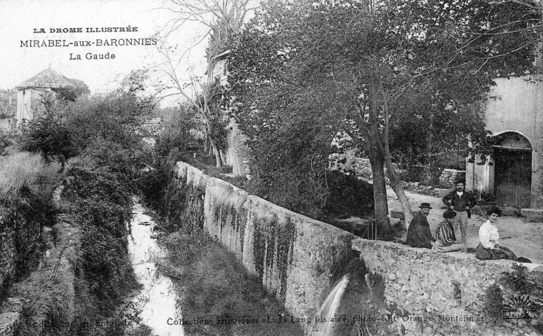 Le ruisseau la Gaude.