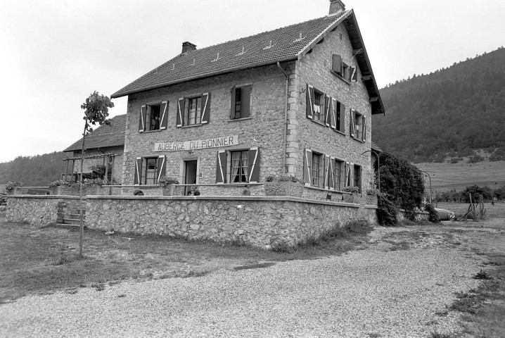 Bouvante.- L'auberge du Pionnier.