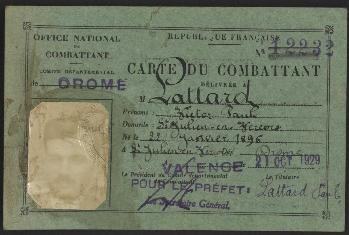 Lattard, Victor Paul