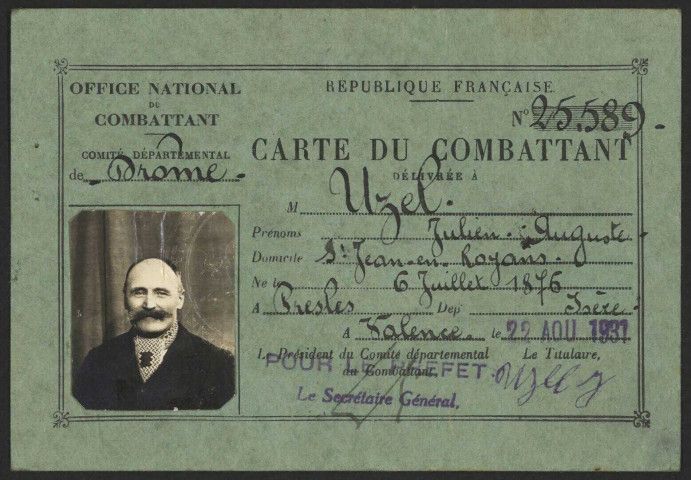 Uzel, Julien Auguste