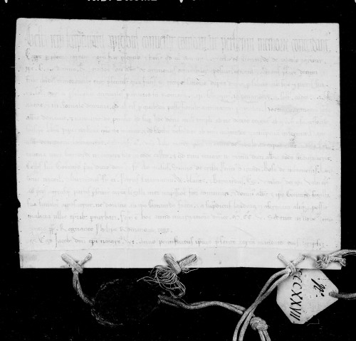 Donation par Gontard de Chabeuil.