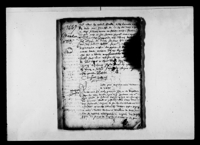 20 octobre-1er décembre 1647