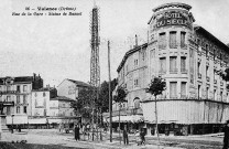 Valence.- Le début de l'éclairage électrique.