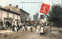 Quartier de la gare, route de la Voulte.