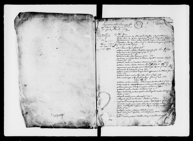 Répertoire général (1664-1706).