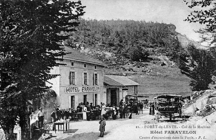 Saint-Jean-en-Royans. - Le col de la Machine.