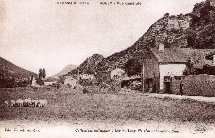 Vue générale du village.