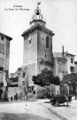 Le clocher de l'église Saint-Vincent.