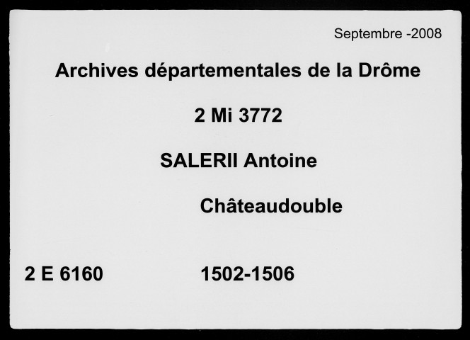10 février 1502-17 août 1506