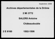10 février 1502-17 août 1506