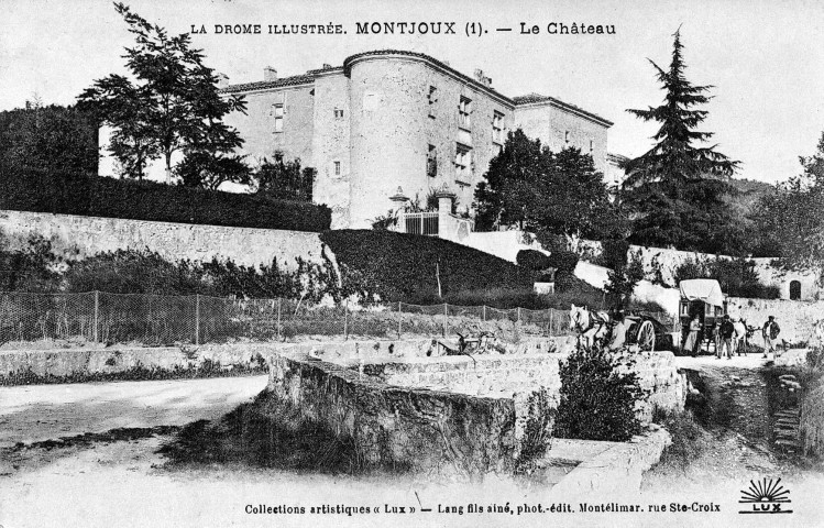 Montjoux.- Château du XVe s.