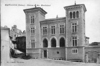 Château remanié par la famille Montluisant fin XIXe siècle.