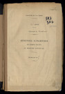Table alphabétique.