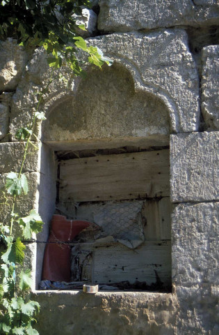 Rimon-et-Savel.- Détail de la chapelle Saint-Blaise de Savel.