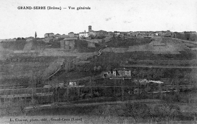 Vue générale du village.