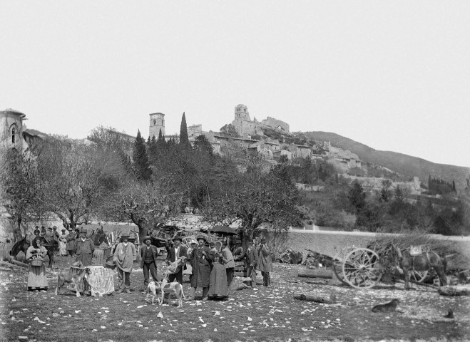 Marsanne.- L'enclos du Champ de foire.