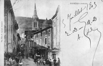 Serrières (Ardèche). - Rue du village (avant 1903).