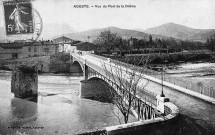 Aouste-sur-Sye. - Le pont sur la Drôme.