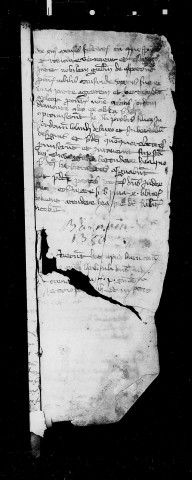 Notes brèves (19 novembre 1349-4 janvier 1425).