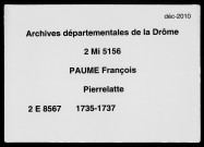 22 février 1735-17 juin 1737