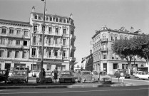 Valence.- Place de la République et boulevard Bancel.