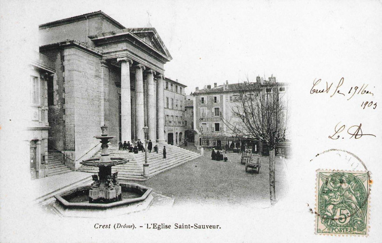 L'église Saint-Sauveur.