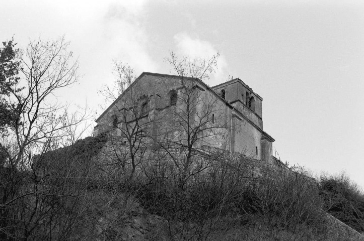 Chantemerle-lès-Blés.- Vue générale de l'église Notre-Dame.