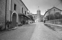 Montboucher-sur-Jabron. - Le clocher de la chapelle Saint Blaise.