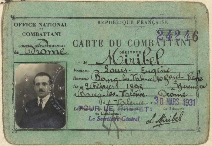 Miribel, Louis Eugène