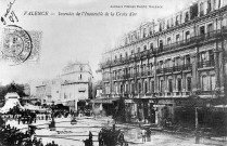 Valence.- L'incendie de l'hôtel de la Croix d'Or, le 29 juillet 1907.