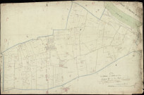 Section U, Blaches (les). Blaches (hameau des), Gatelet (hameau) (agrandissements).