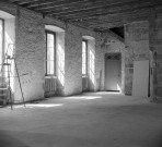 Romans-sur-Isère.- Travaux du musée, dans l'ancien couvent de l'ordre de la Visitation.