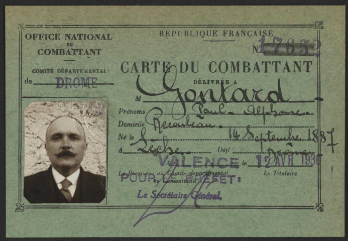 Gontard, Paul Alphonse