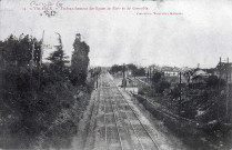 Embranchement des lignes ferroviaires de Paris et de Grenoble.