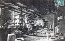 Atelier de poterie.