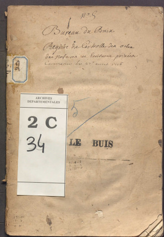 27 avril 1716-5 août 1718