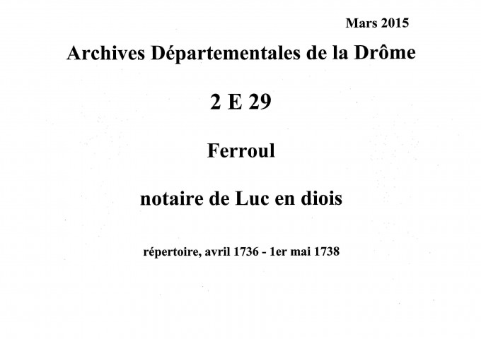 avril 1736-1er mai 1738