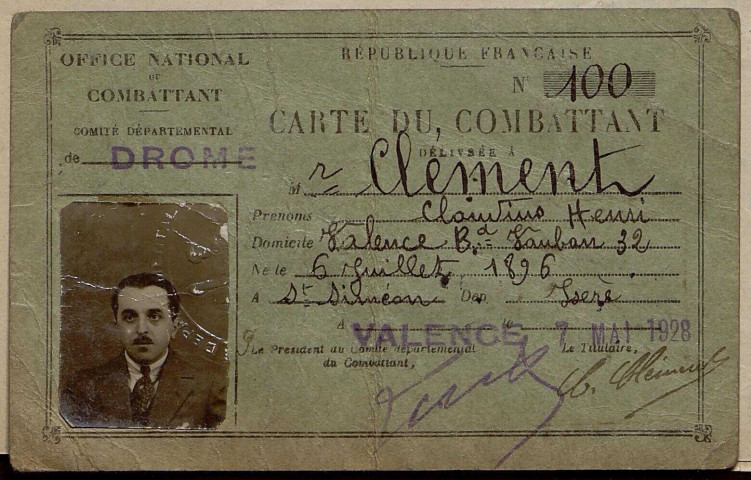 Clément, Claudius Henri