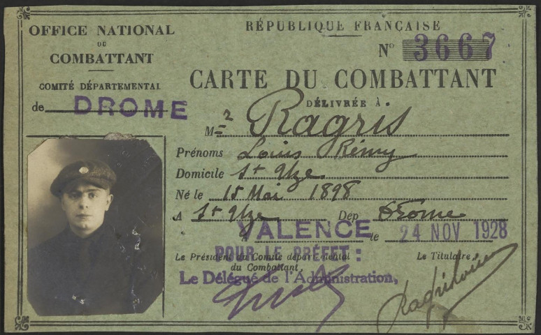 Ragris, Louis Rémy Joseph