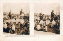 Bénédiction de la première pierre de l'église du Sacré Cœur le 20 mai 1934 par Monseigneur Pic. Discours de l'abbé Léon Chalon et Alfred Favot maire de Livron.