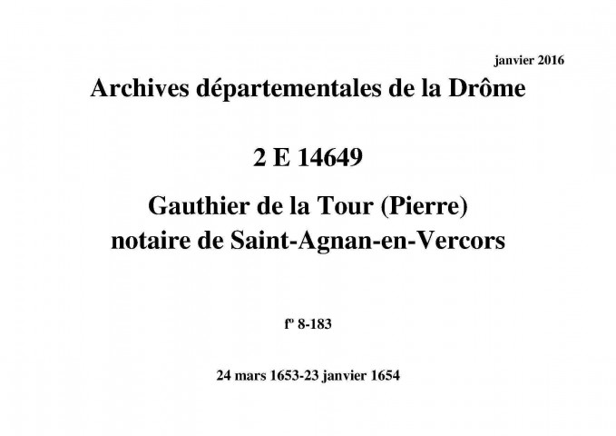 24 mars 1653-23 janvier 1654