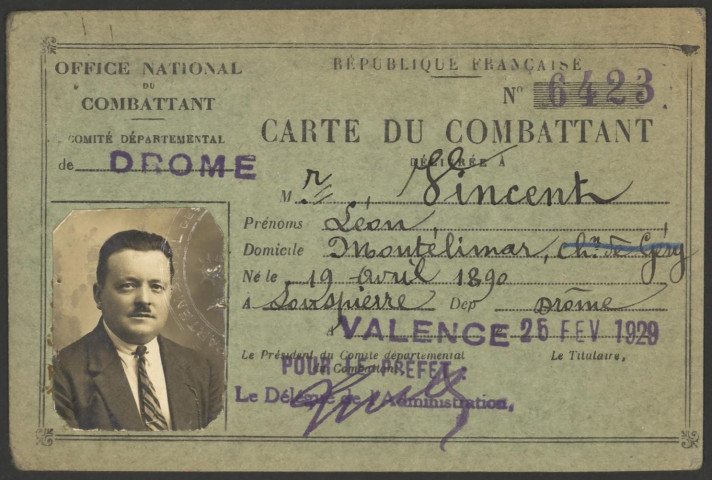 Vincent, Léon Joseph