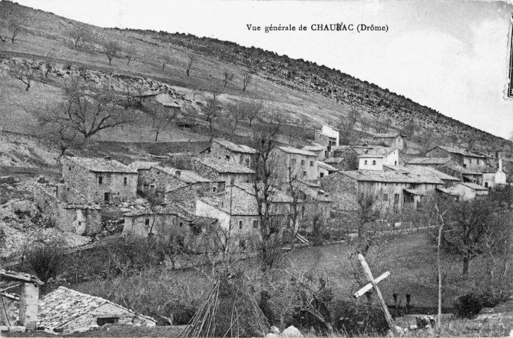 Vue générale du village.