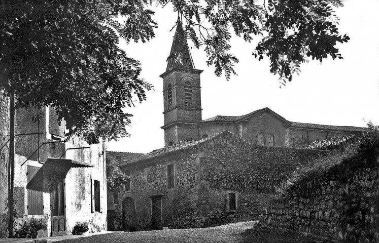 Pierrelatte. - L'église Saint-Jean-Baptiste.