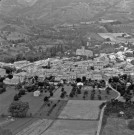 Vue aérienne du village.