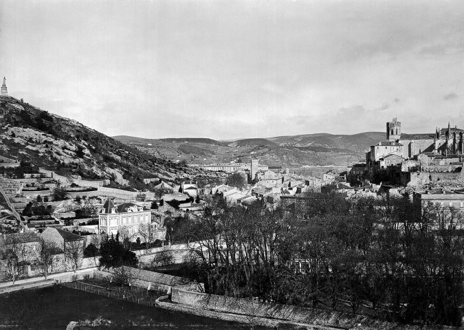 Viviers (Ardèche).- Vue générale du village.