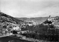 Viviers (Ardèche).- Vue générale du village.