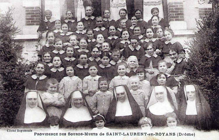 Établissement des sourds et muets.