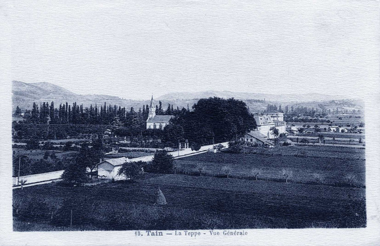 Vue générale de l'établissement de la Teppe.