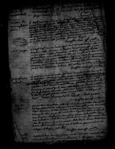 Naissances, mariages, décès (1793-an IX).